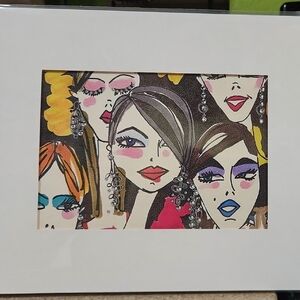 Brighton Women Jewelry Art Print with Vibrant Colors Fashionista